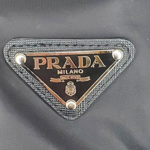 Prada - Women's Bucket Hat In Black -metal Logo Accent At Front -"See Pictures" - Picture 7 of 10